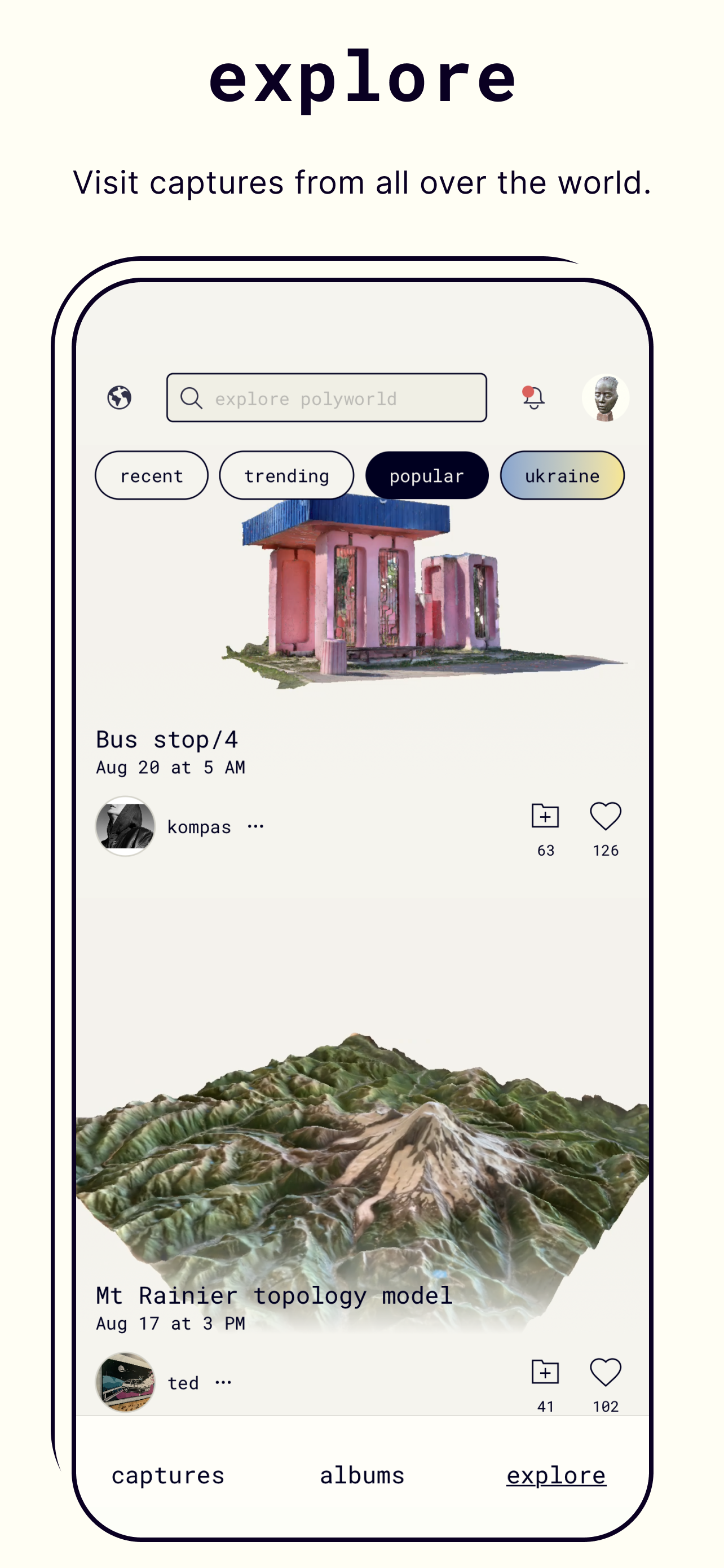 اسکرین شات 8 برنامه Polycam: 3D Scanner & Editor