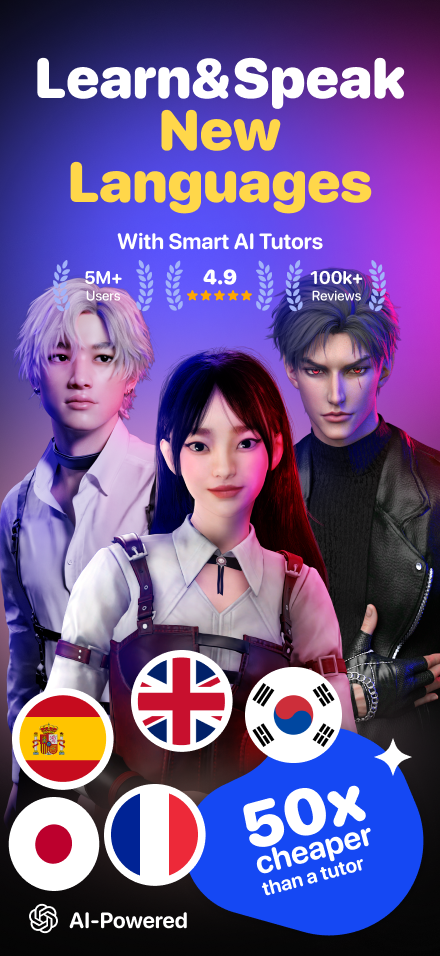 اسکرین شات 1 برنامه Praktika – AI Language Tutor