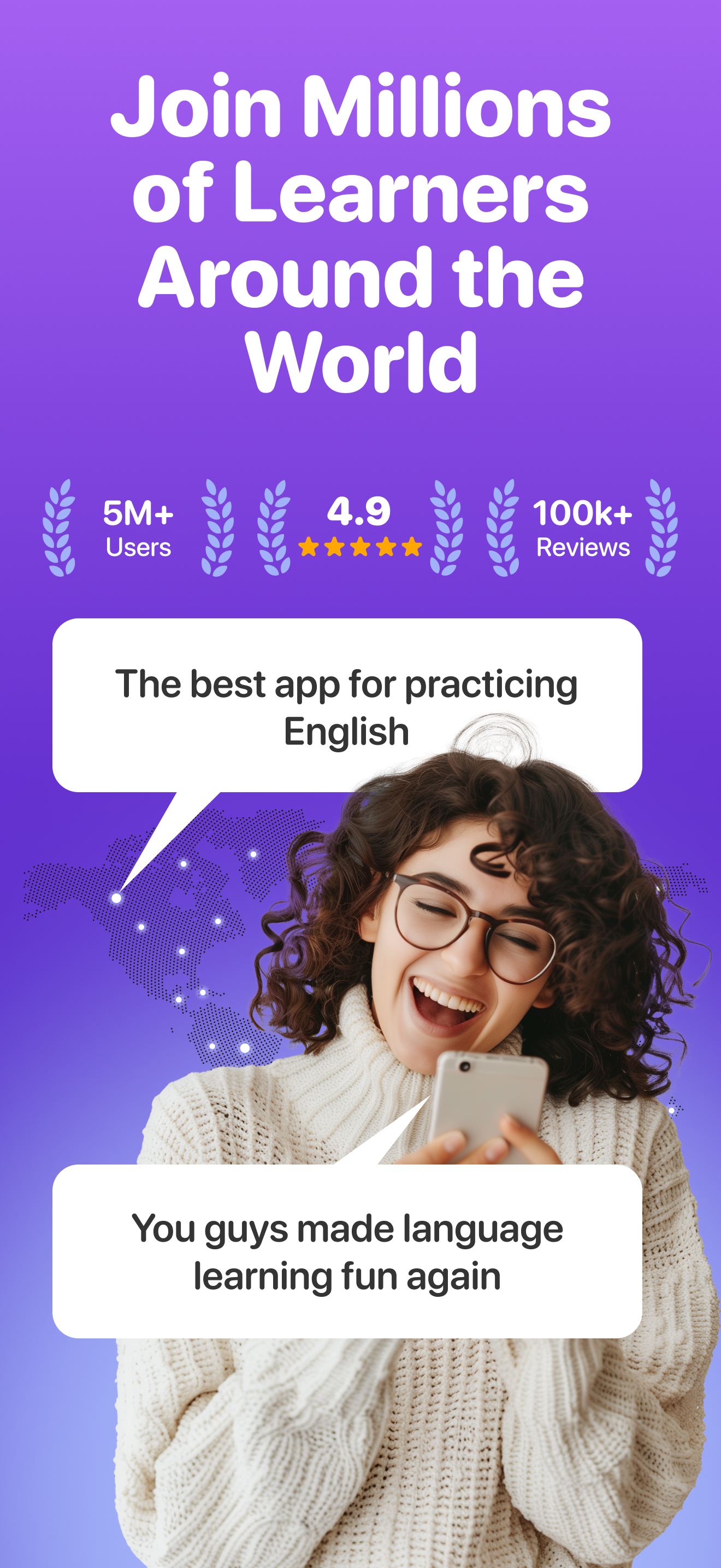 اسکرین شات 8 برنامه Praktika – AI Language Tutor