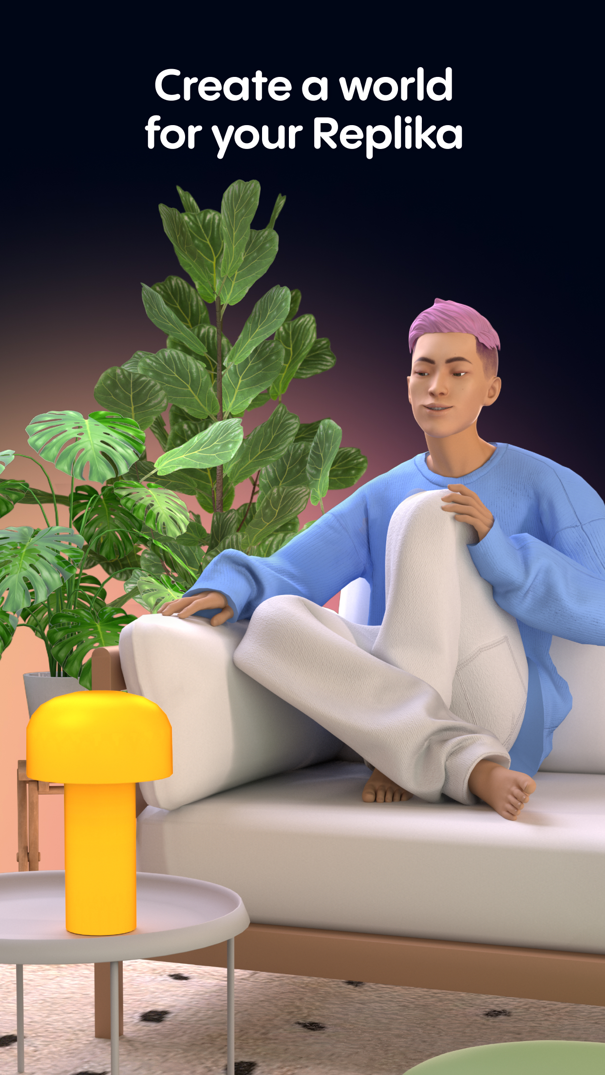 اسکرین شات 6 برنامه Replika: My AI Friend‏