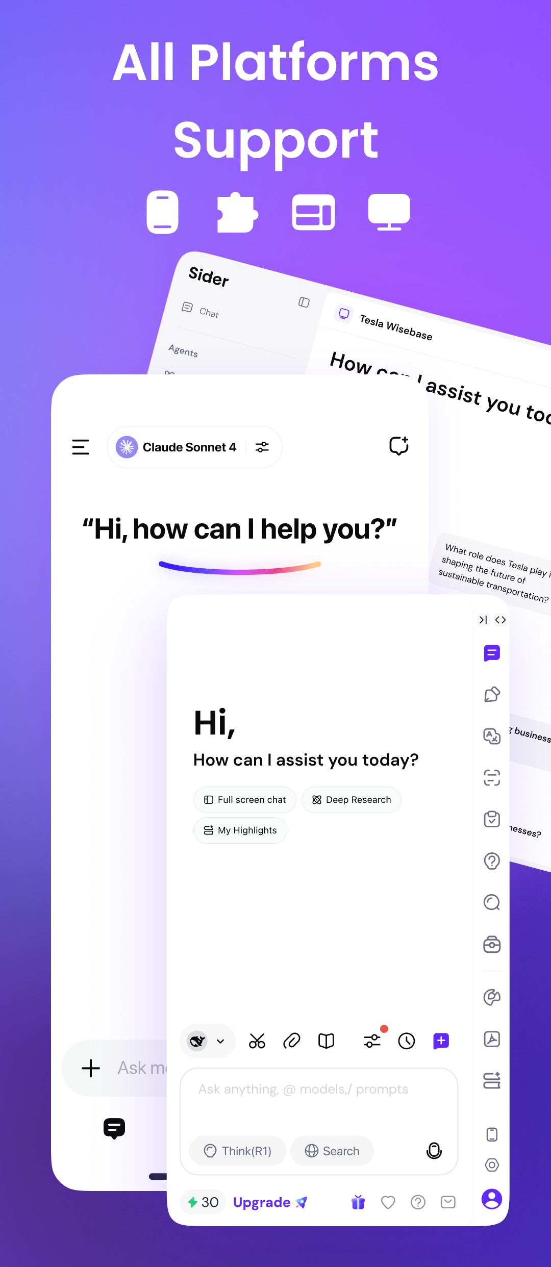 اسکرین شات 8 برنامه Sider: AI GPT Deep Chat