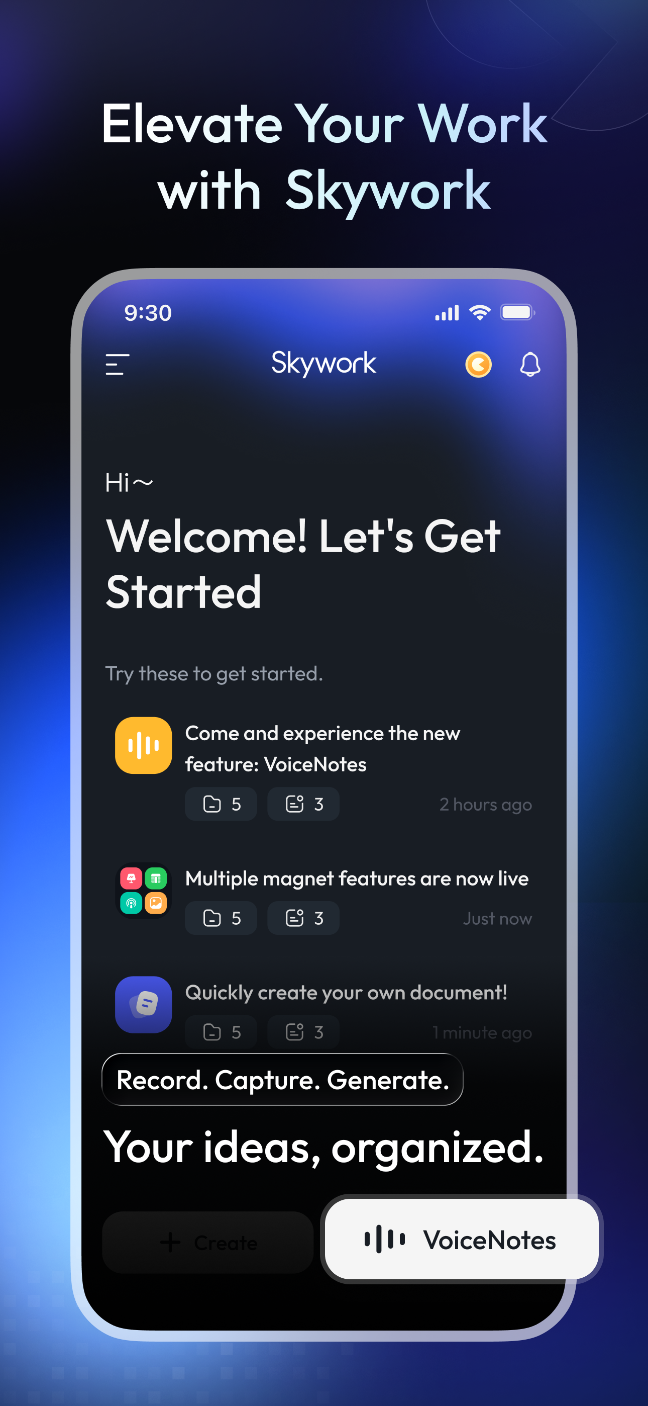 اسکرین شات 1 برنامه Skywork