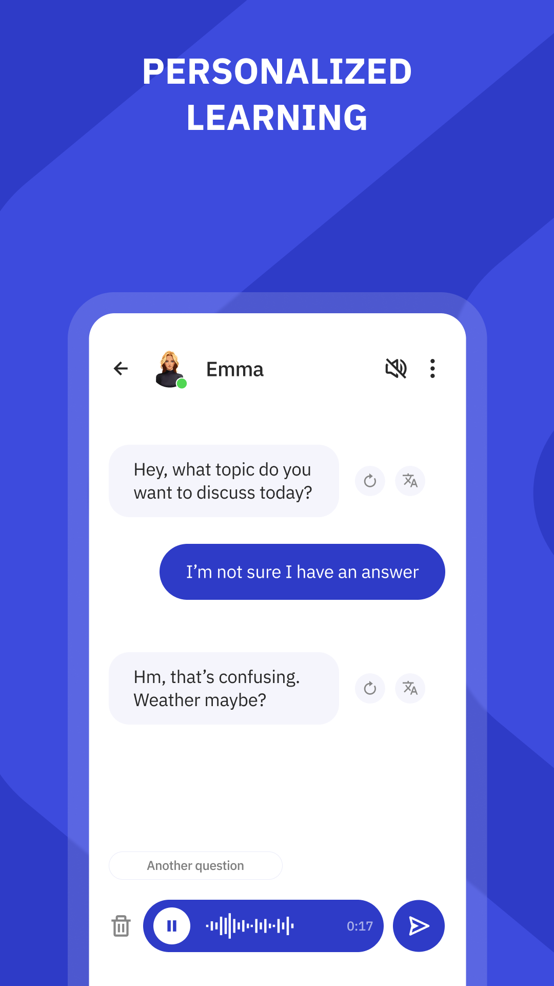 اسکرین شات 3 برنامه Talkpal - AI Language Learning