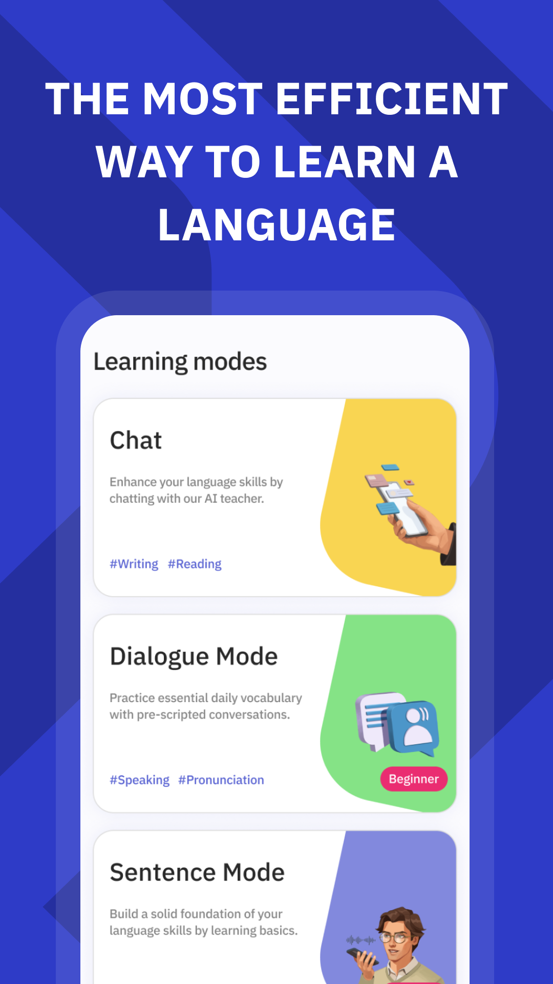 اسکرین شات 1 برنامه Talkpal - AI Language Learning