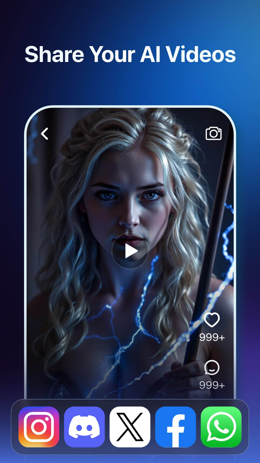 اسکرین شات 8 برنامه Clipfly: Sora 2 AI Video Maker