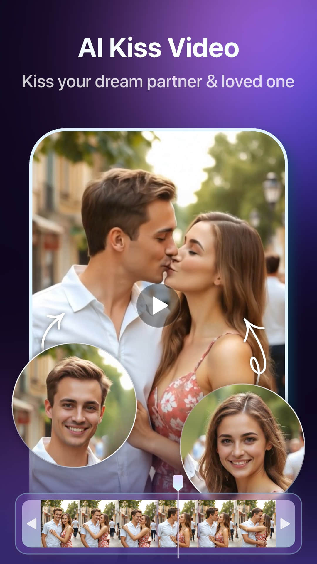 اسکرین شات 2 برنامه Clipfly - AI Video Generator