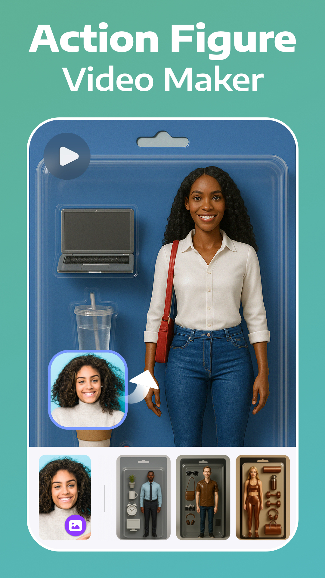 اسکرین شات 5 برنامه Santa Call AI Videos - Toki AI