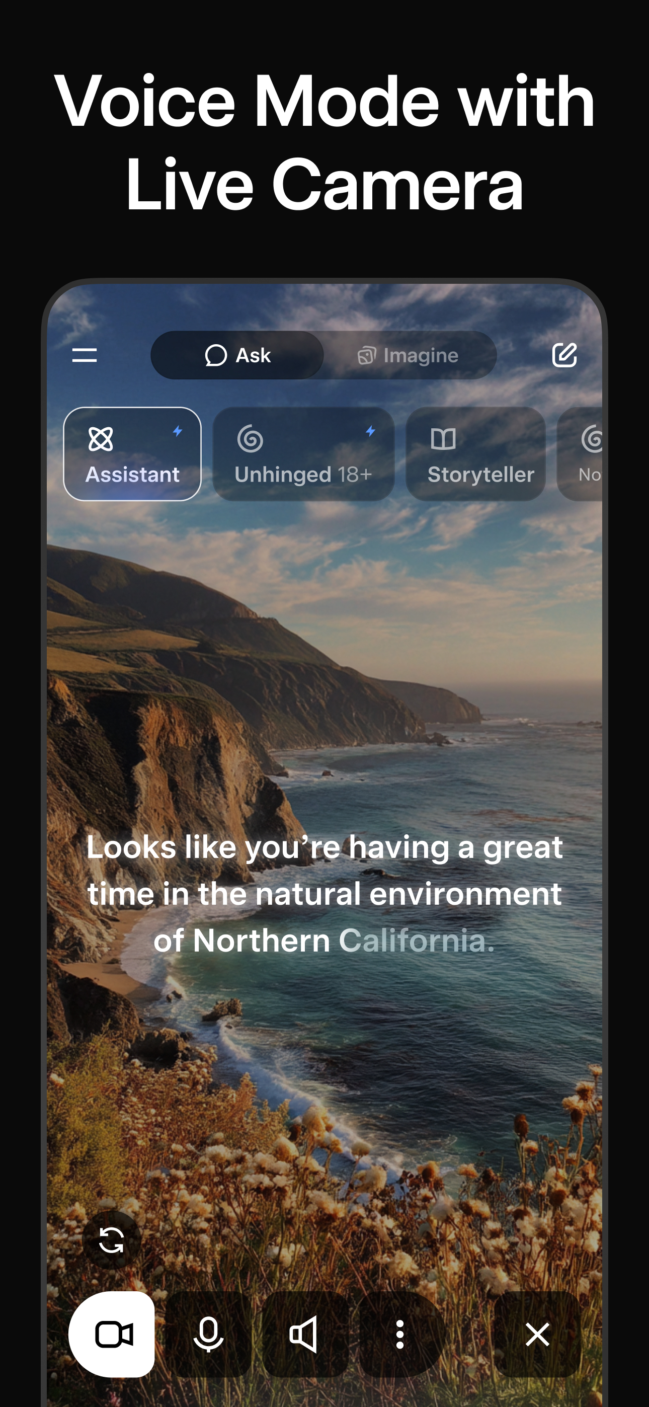 اسکرین شات 2 برنامه Grok - AI Assistant