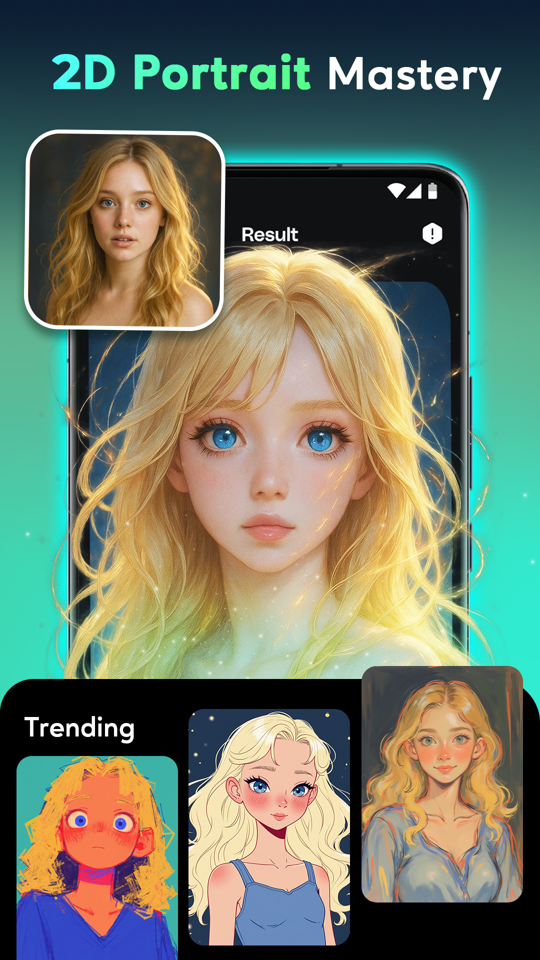 اسکرین شات 5 برنامه PixArt: AI Photo Generator