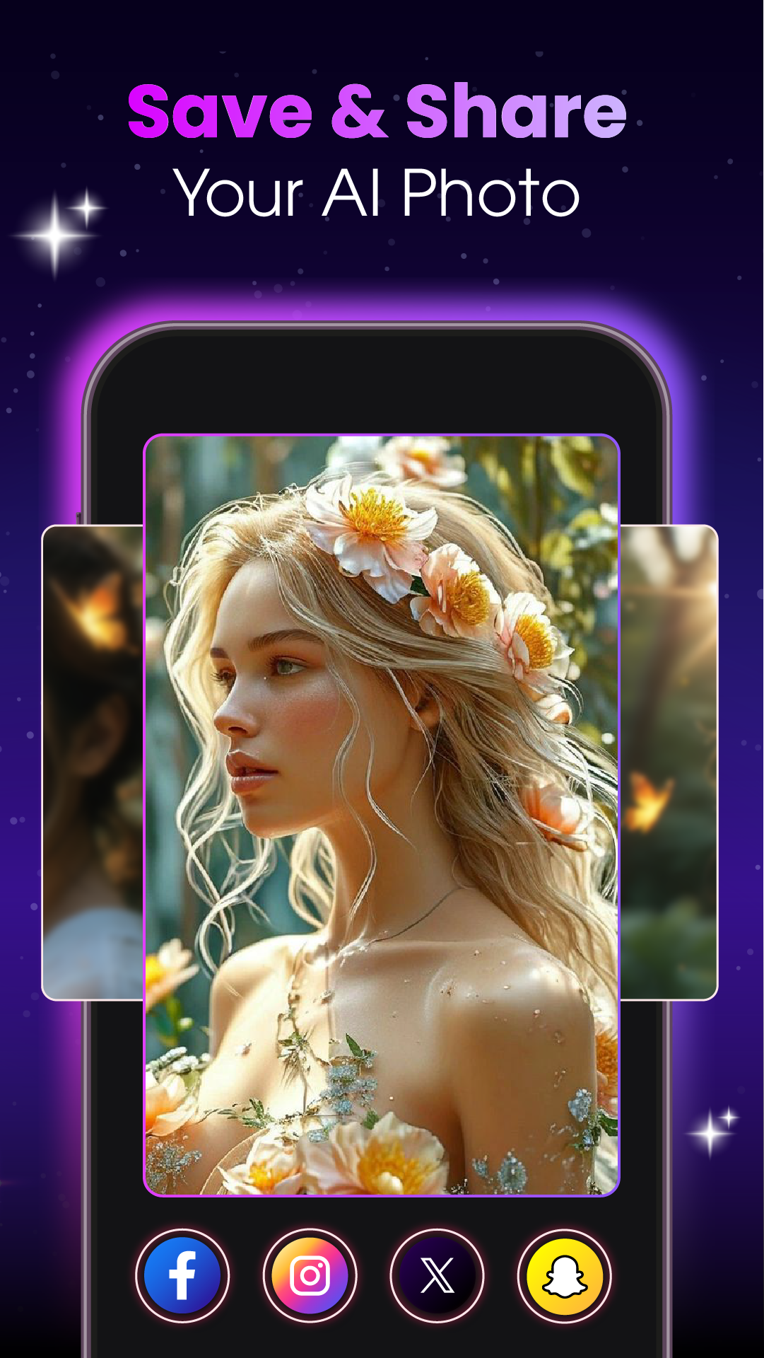 اسکرین شات 8 برنامه Metart: AI Photo Generator