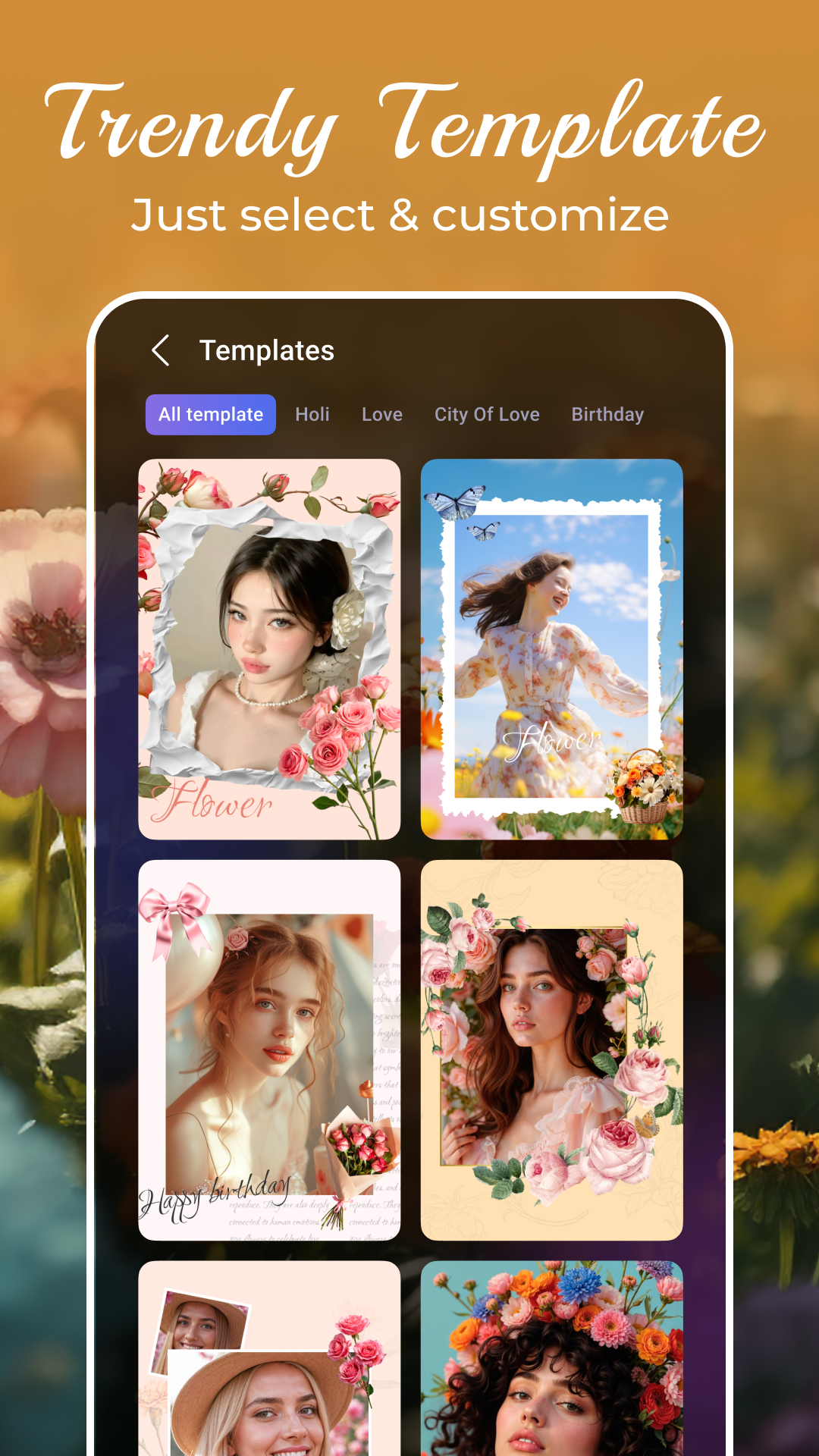 اسکرین شات 5 برنامه PiGo Photo Editor and Collage