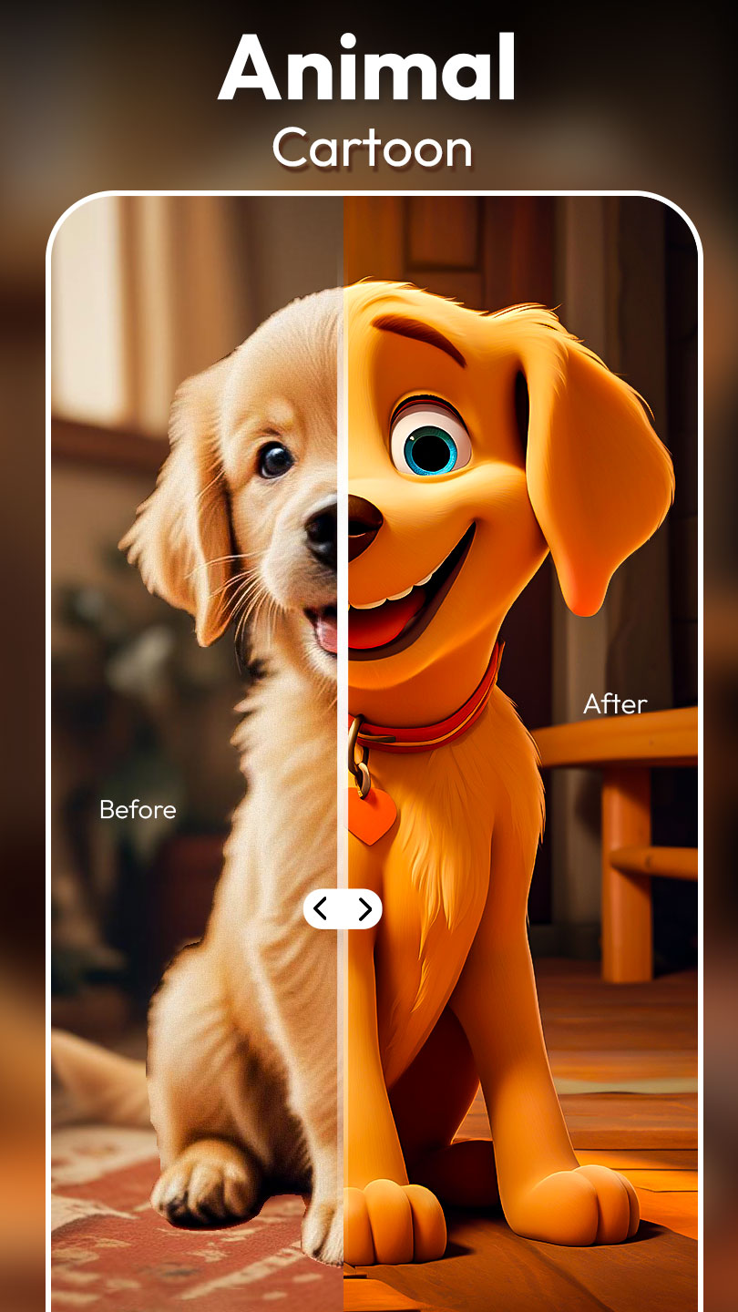 اسکرین شات 2 برنامه Toonify: AI Photo Generator