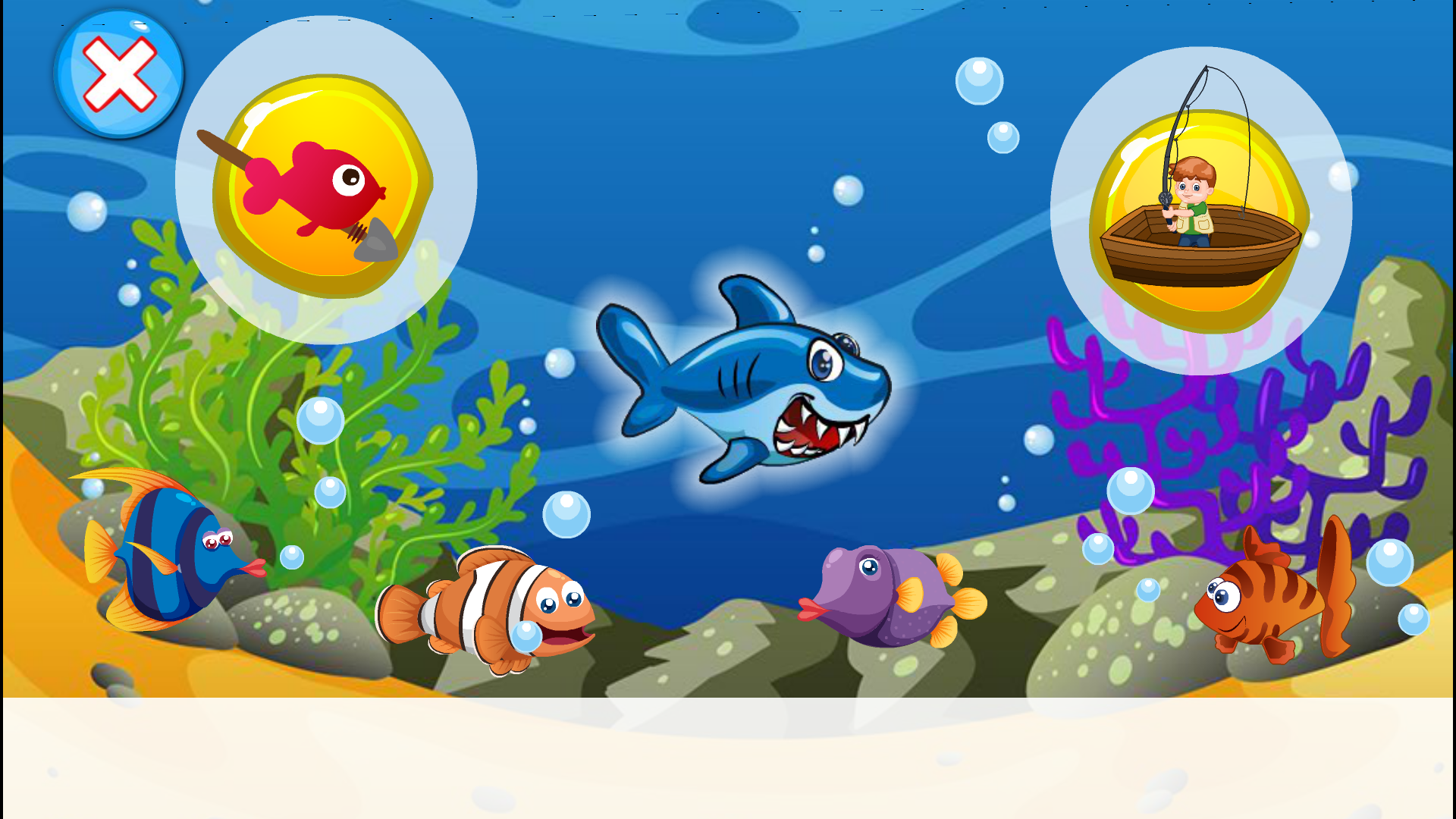 اسکرین شات 1 بازی Shark and Fishing Challenge