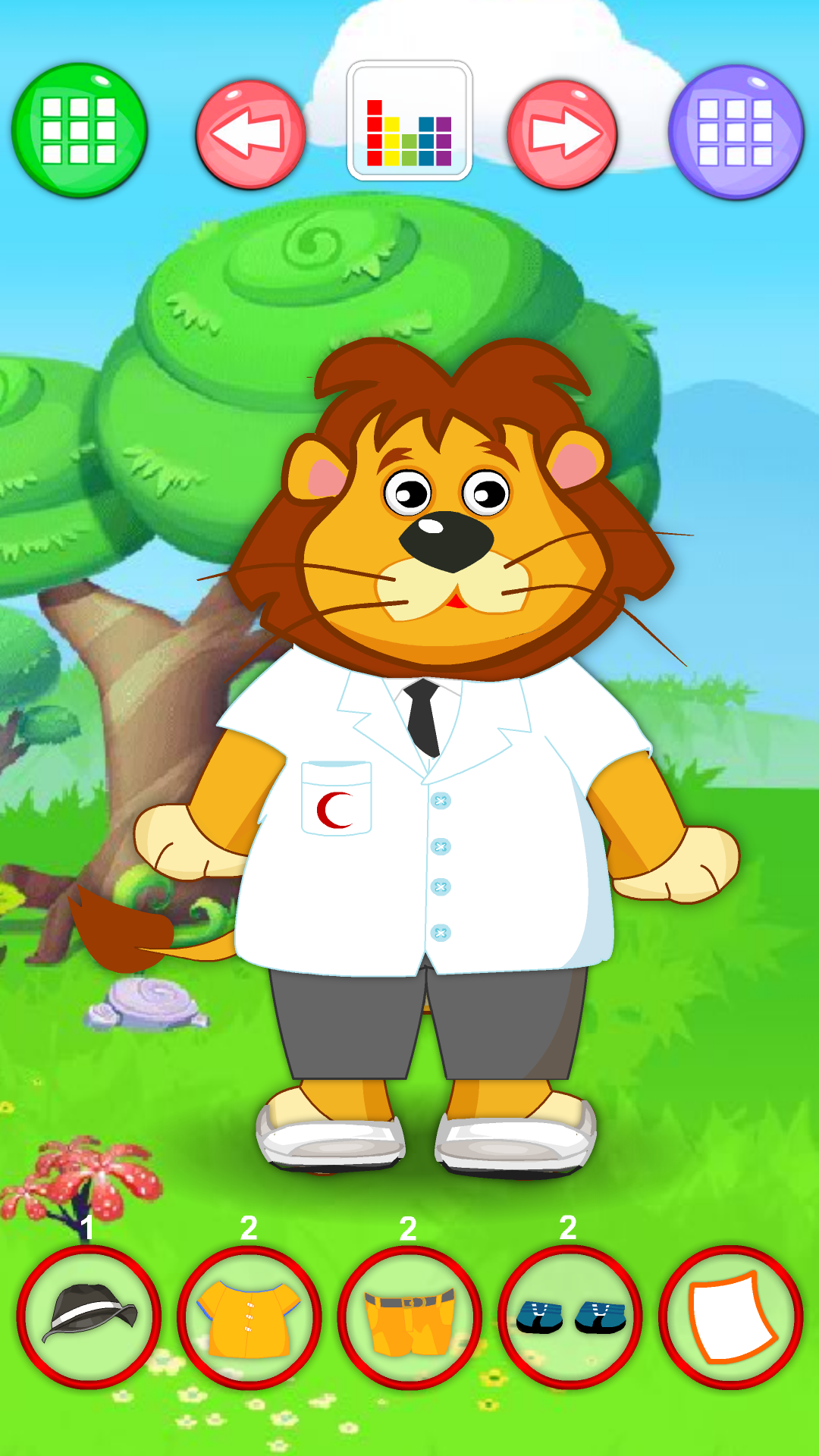 اسکرین شات 2 بازی Dress Up and games Animals