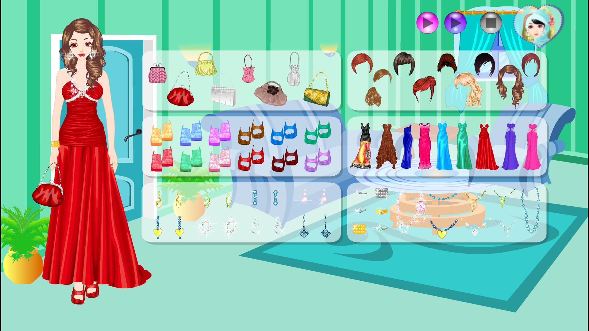 اسکرین شات 8 بازی My room - Girls Games