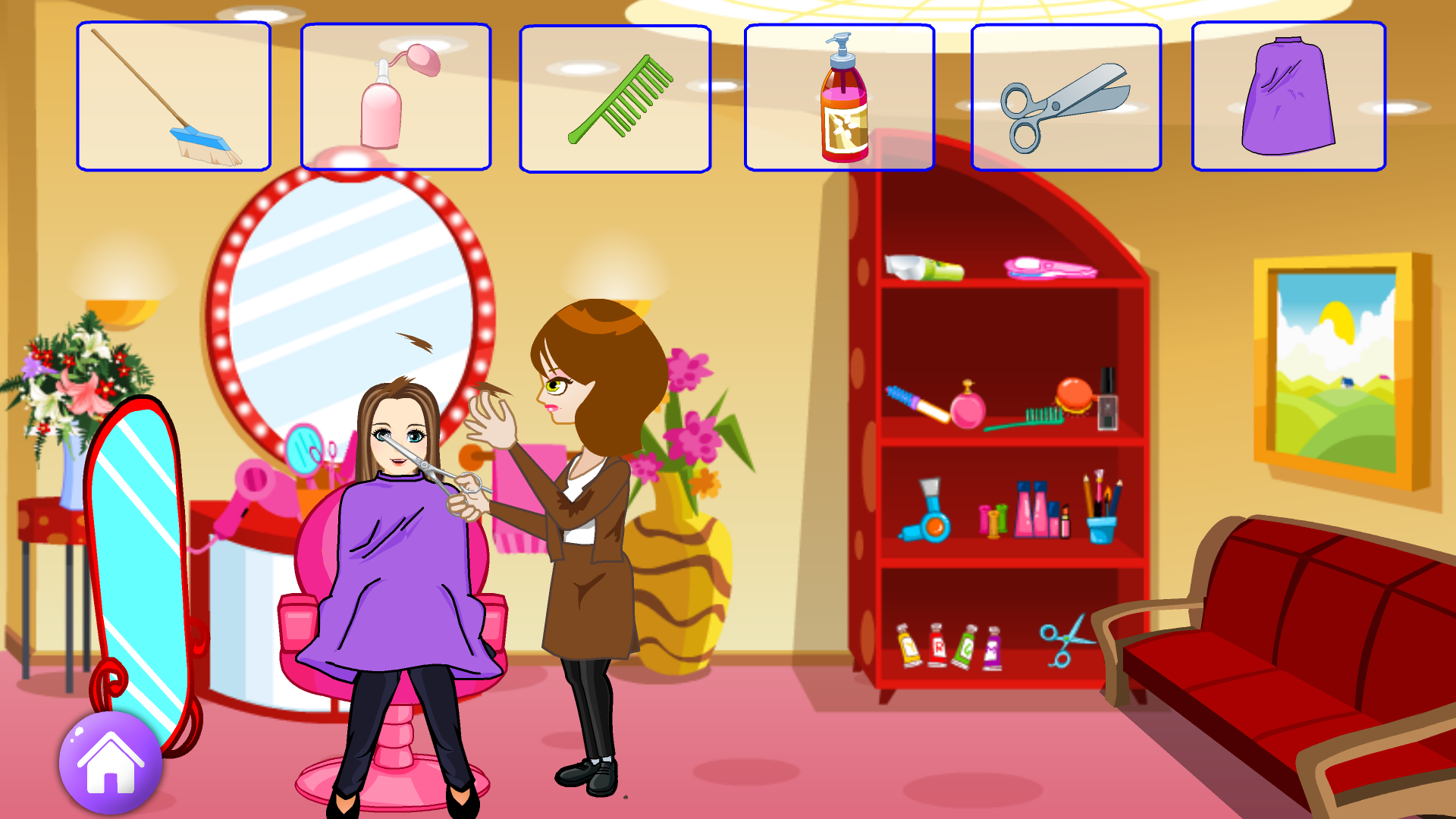 اسکرین شات 6 بازی My room - Girls Games