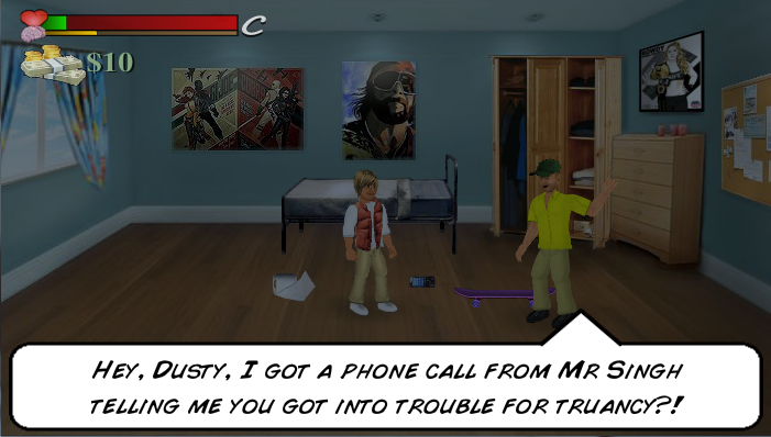 اسکرین شات 6 بازی School Days