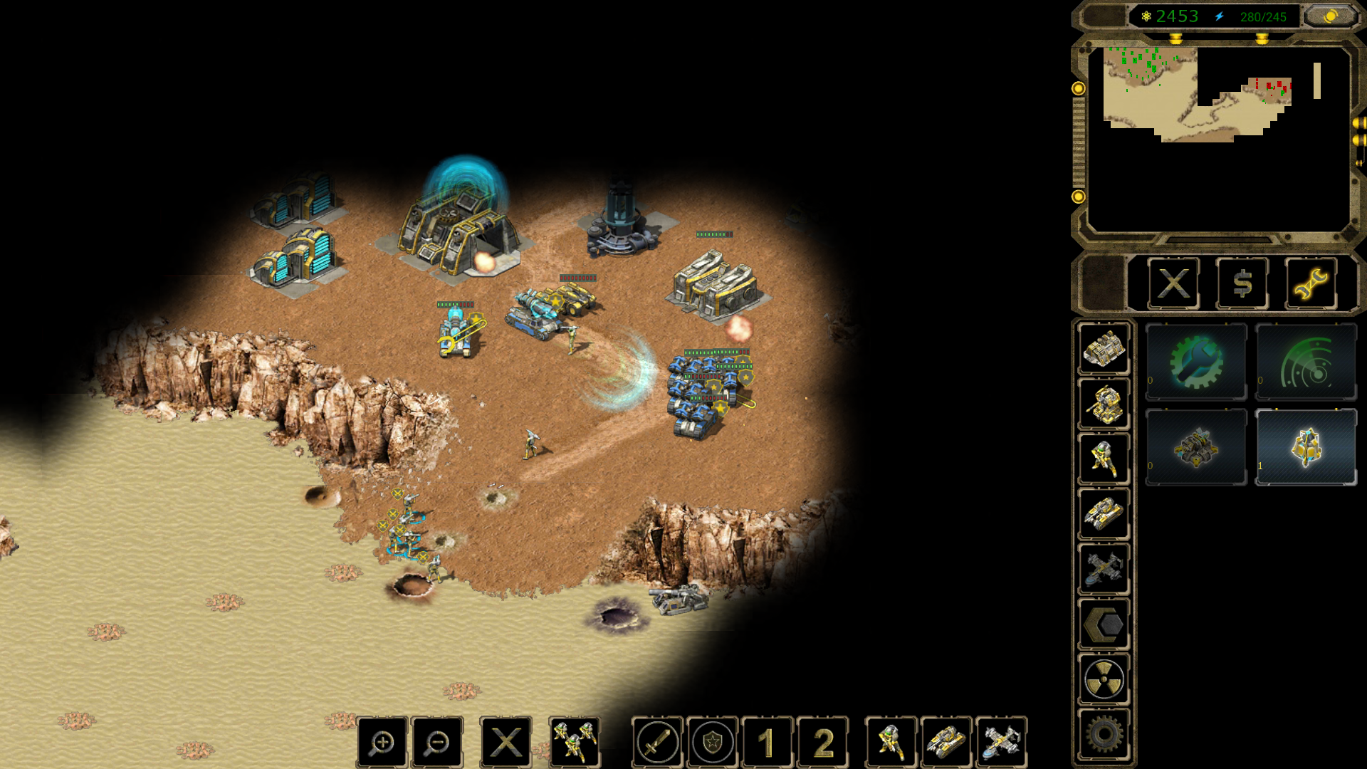اسکرین شات 5 بازی Expanse RTS - Desert Power