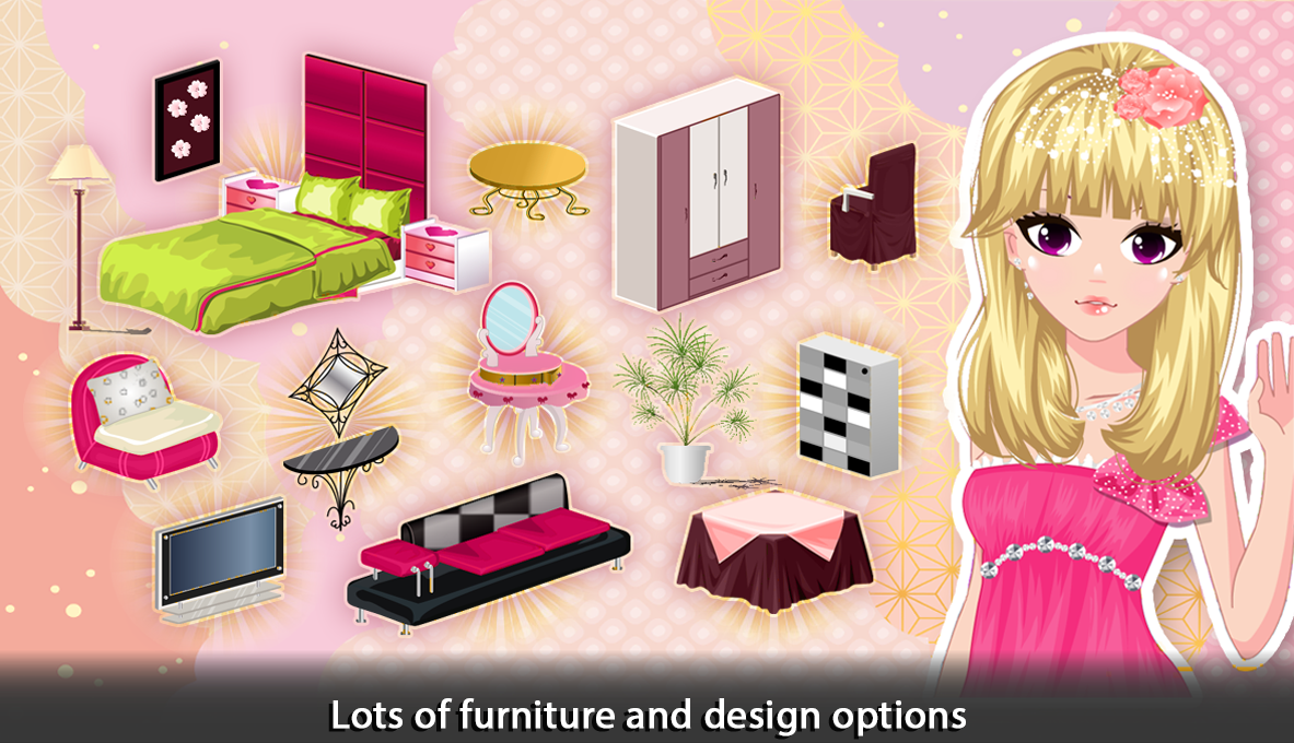 اسکرین شات 3 بازی Girl Doll House - Room Design