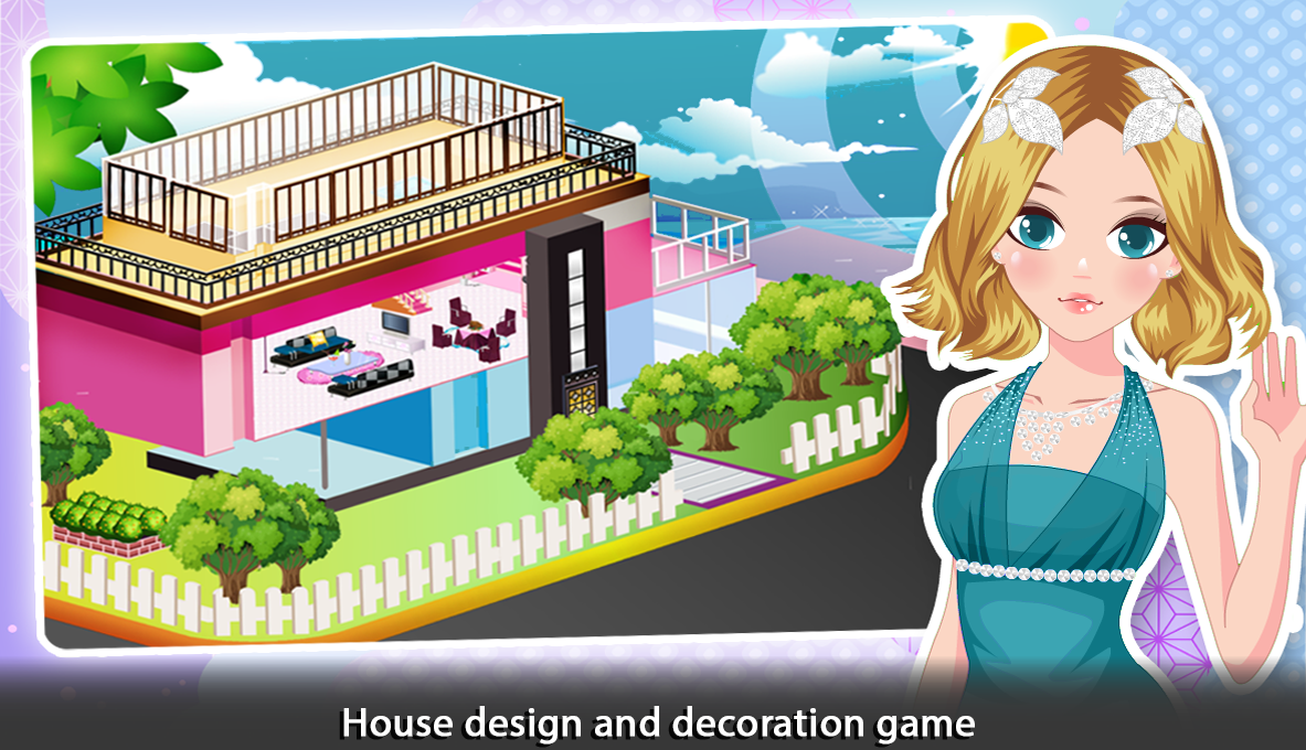 اسکرین شات 1 بازی Girl Doll House - Room Design