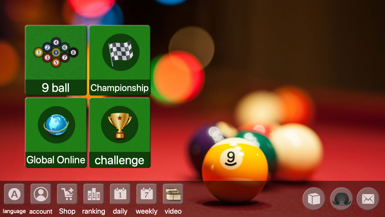 اسکرین شات 1 بازی 9 ball pool and offline pool