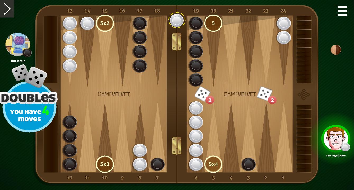 اسکرین شات 2 بازی Backgammon Online - Board Game