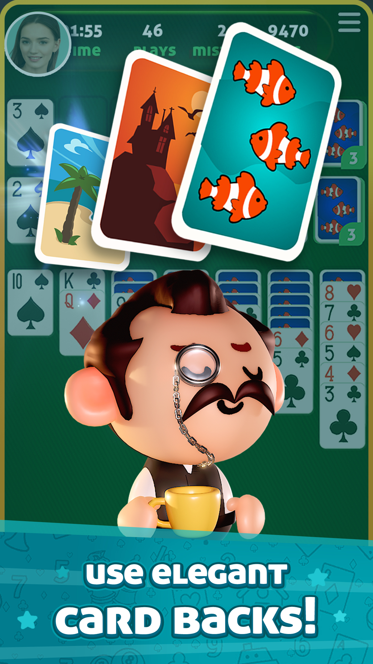 اسکرین شات 5 بازی Solitaire GameVelvet: Klondike