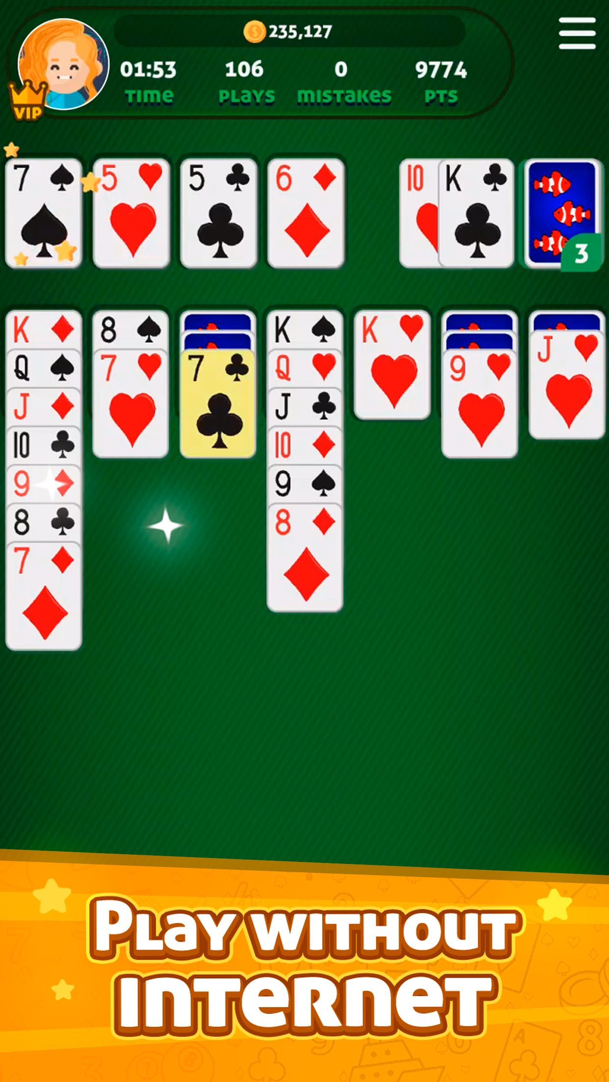 اسکرین شات 2 بازی Solitaire GameVelvet: Klondike