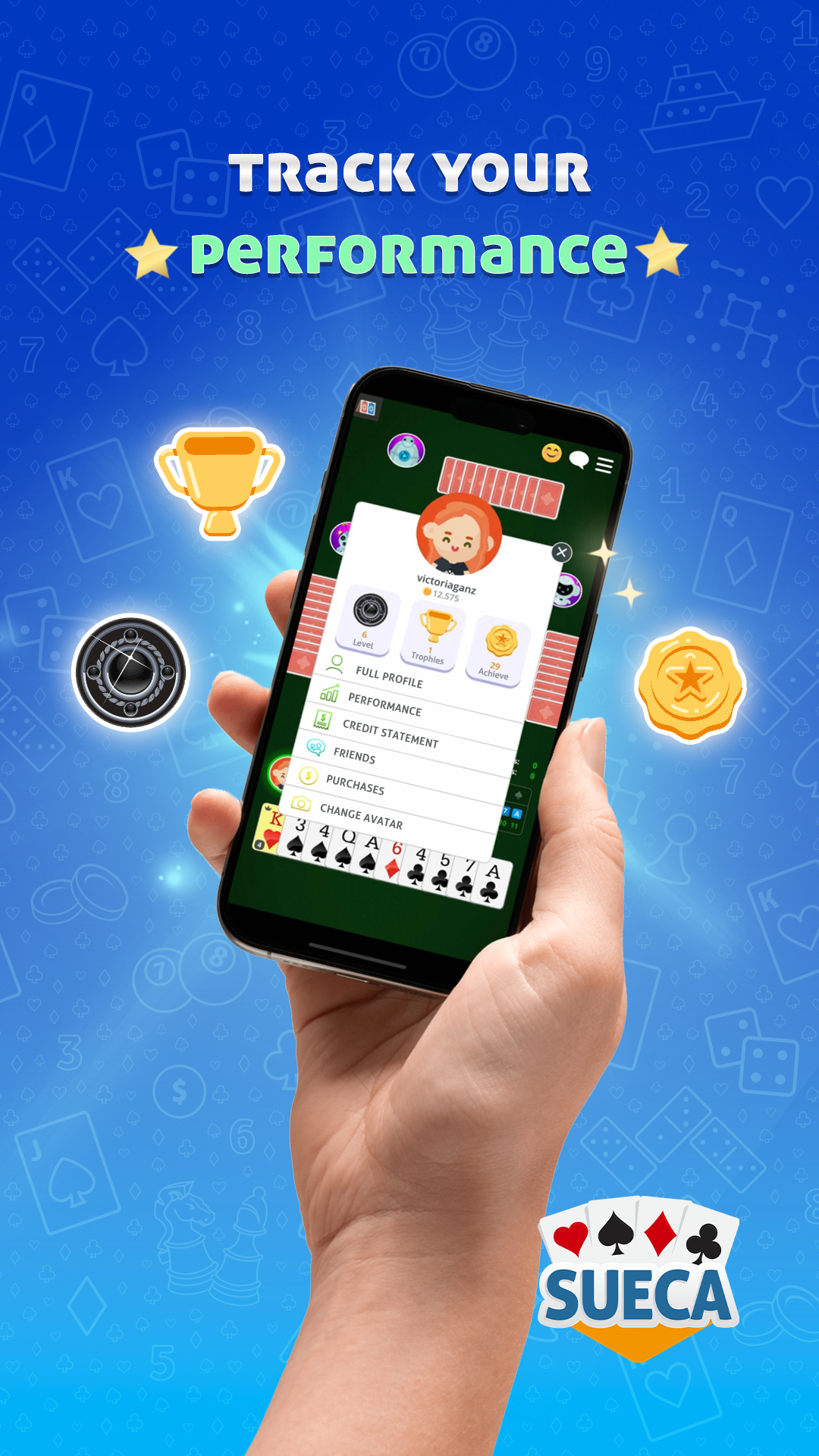 اسکرین شات 8 بازی Sueca Online GameVelvet