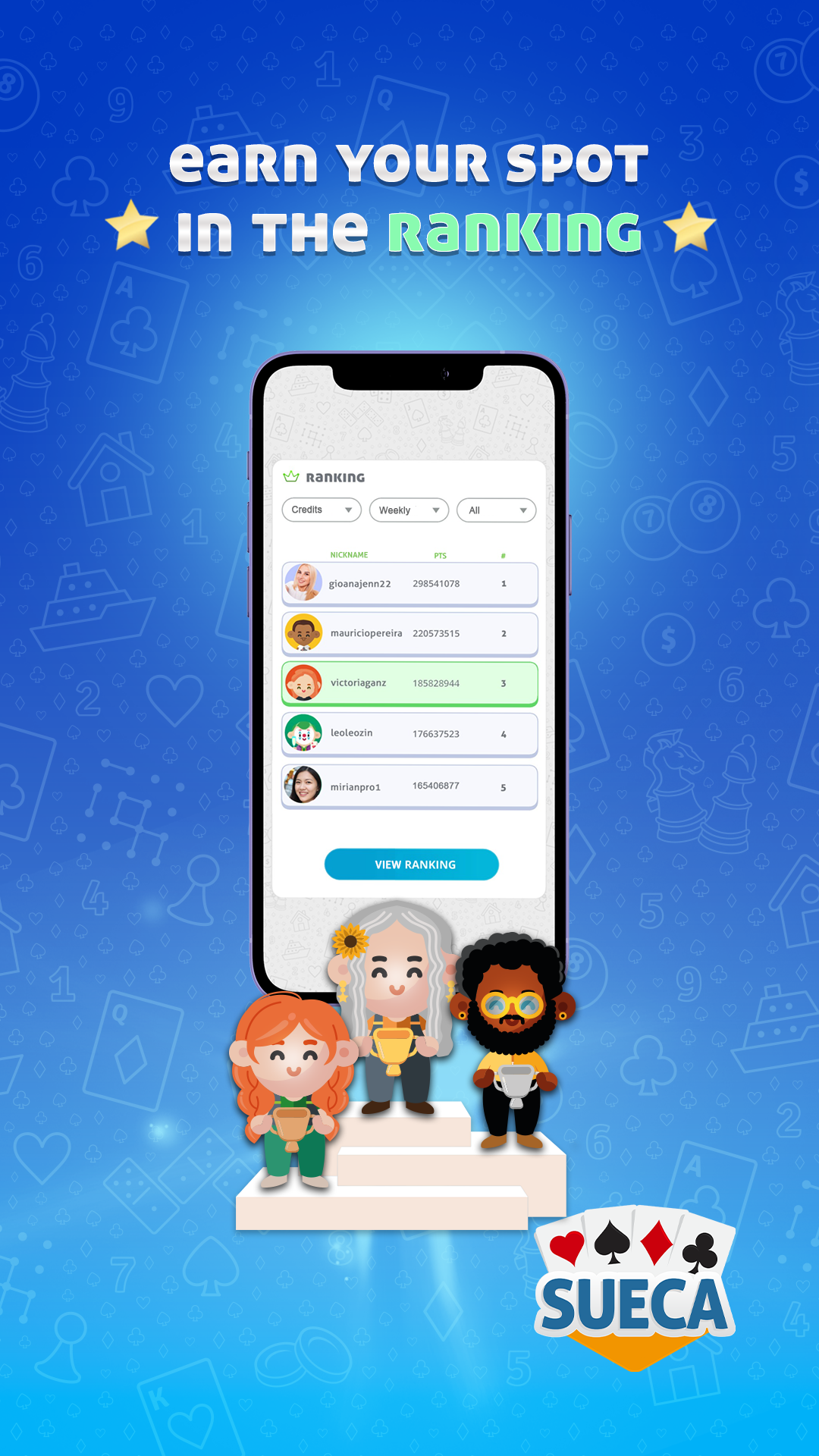 اسکرین شات 3 بازی Sueca Online GameVelvet