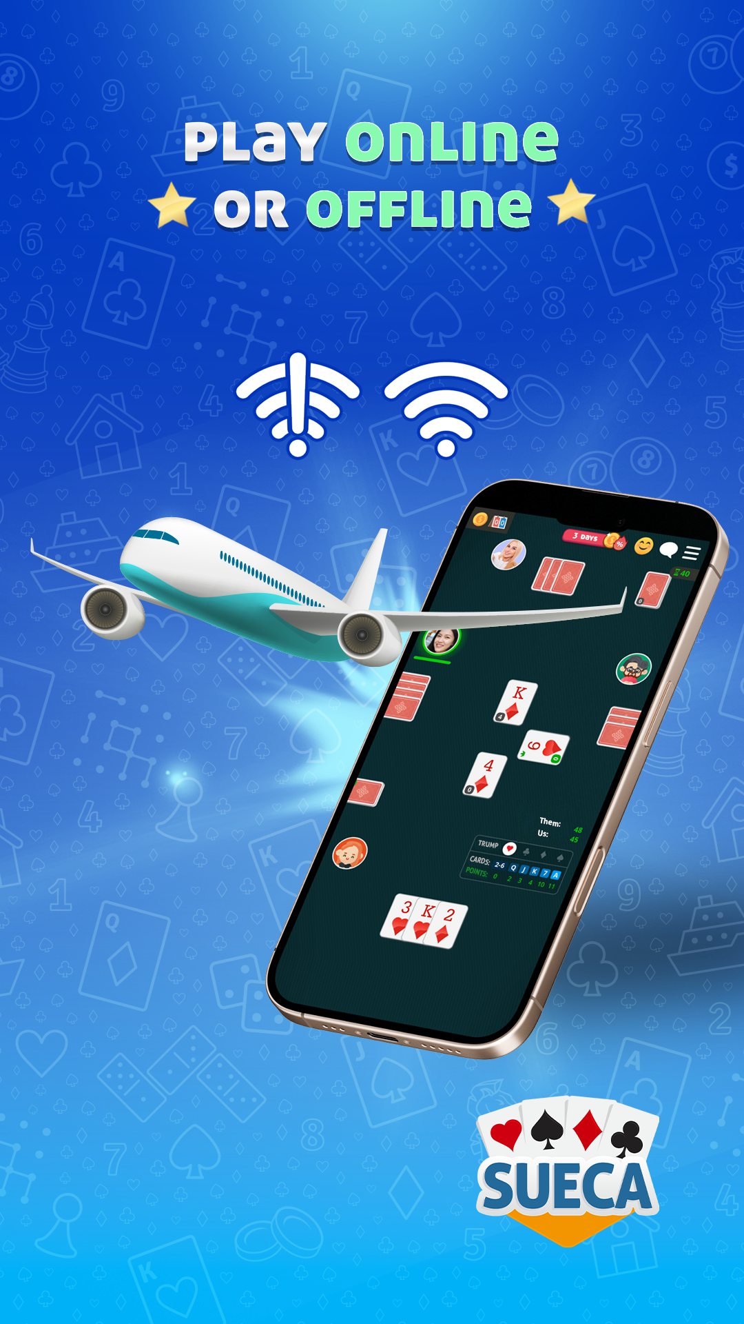 اسکرین شات 5 بازی Sueca Online GameVelvet