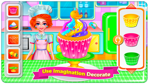 اسکرین شات 6 بازی Baking Cupcakes 7 - Cooking Games