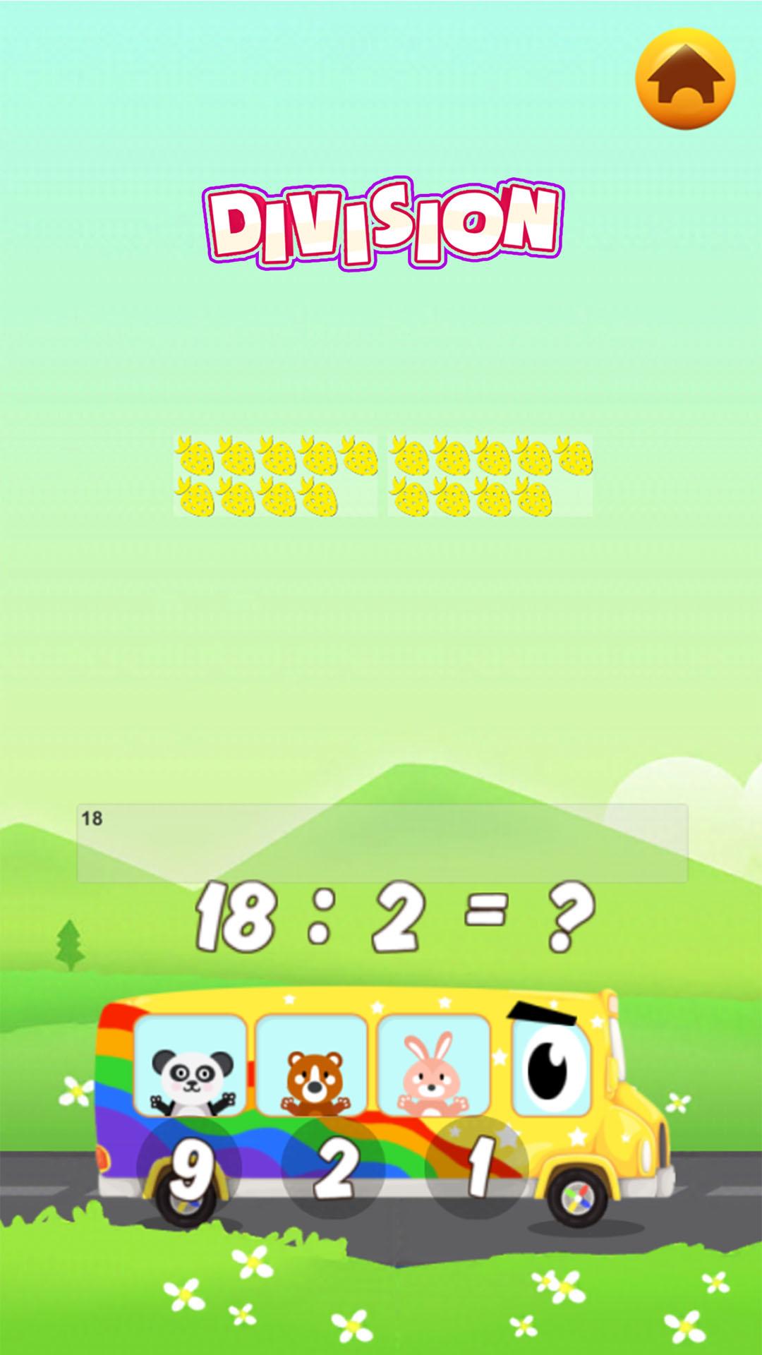 اسکرین شات 7 بازی Math games for kids: 1-2 grade