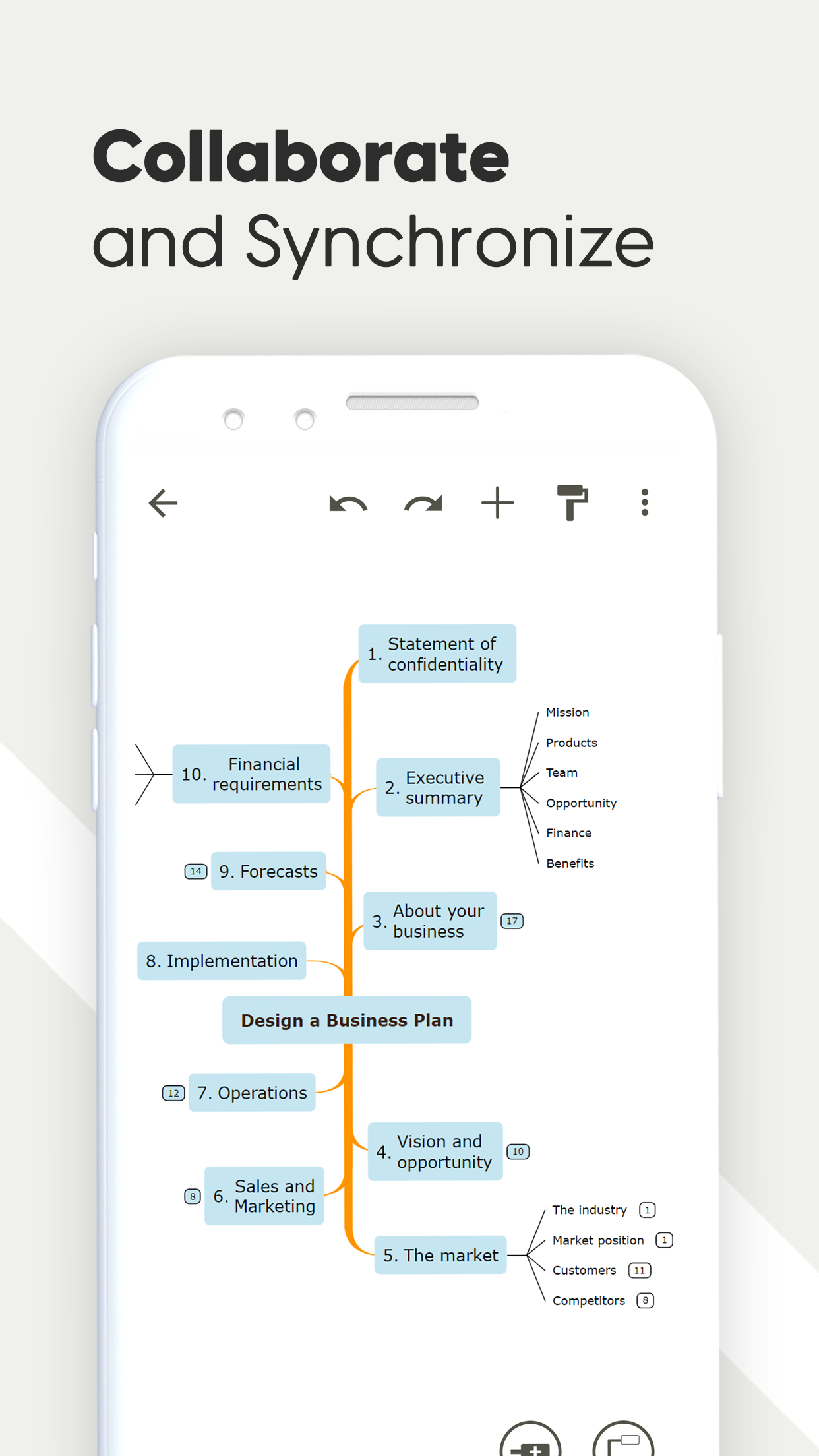 اسکرین شات 7 برنامه Mind Map Maker - Mindomo