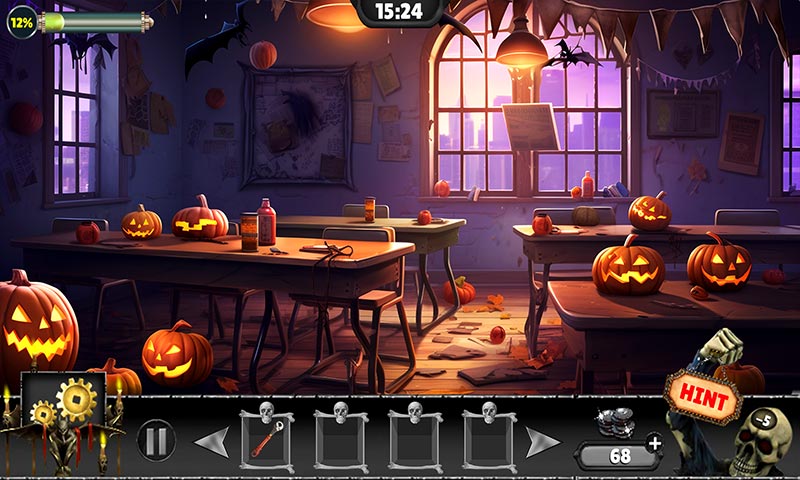 اسکرین شات 5 بازی Halloween Mystery: Dusky Moon