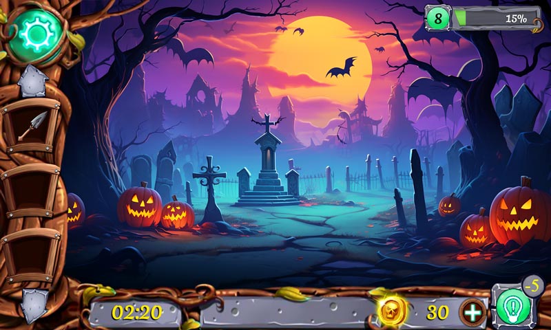 اسکرین شات 8 بازی Halloween Escape: Dark Fence