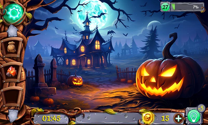 اسکرین شات 1 بازی Halloween Escape: Dark Fence