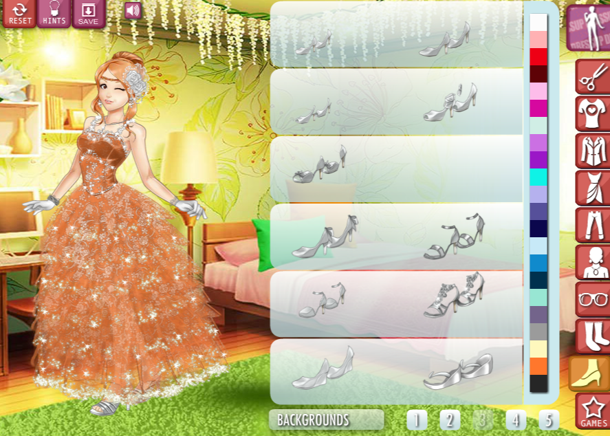 اسکرین شات 5 بازی Wedding Salon - Bride Dress Up