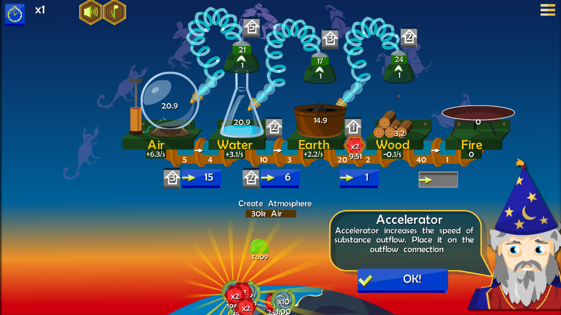 اسکرین شات 2 بازی Idle Alchemy Lab Assembly Line