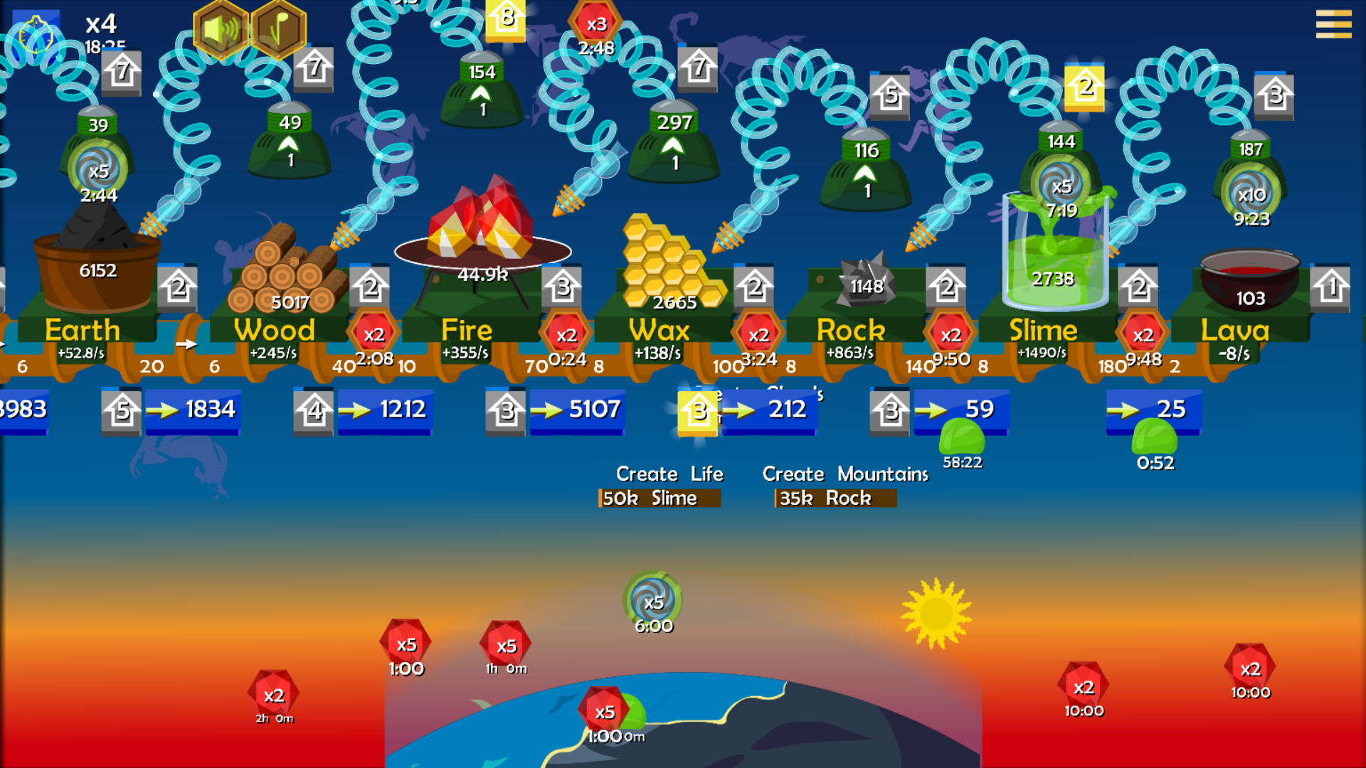 اسکرین شات 1 بازی Idle Alchemy Lab Assembly Line