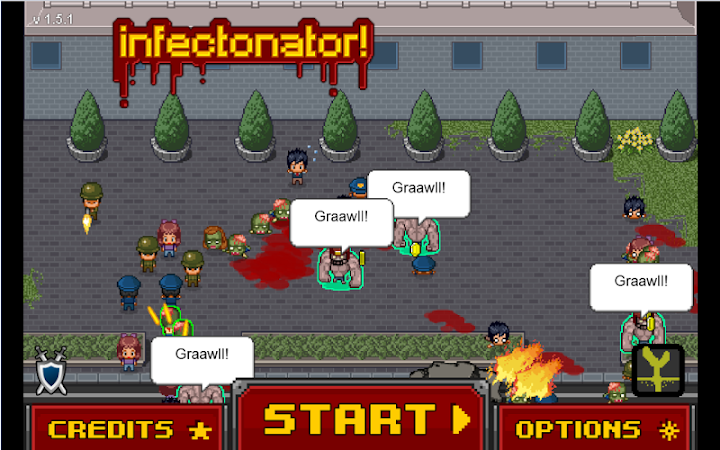 اسکرین شات 1 بازی Infectonator