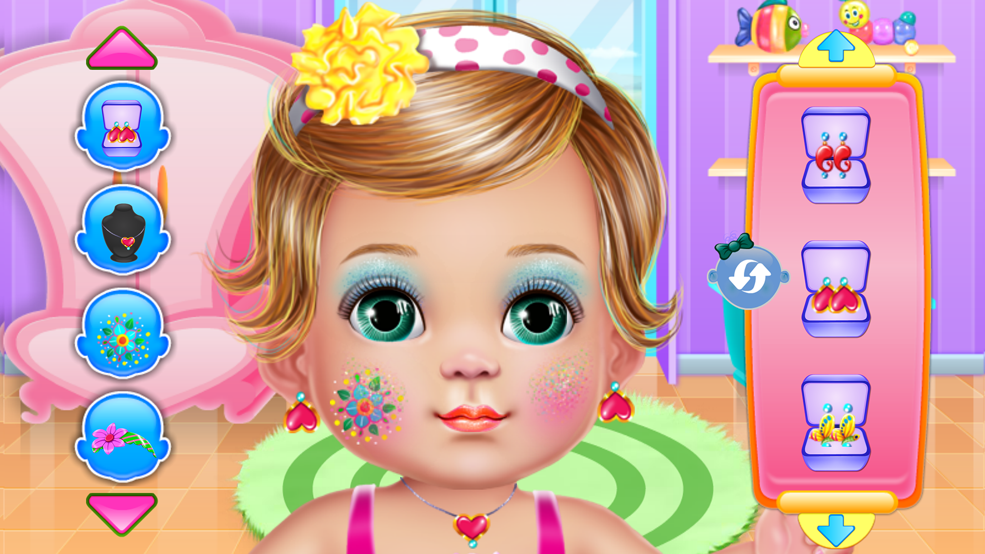 اسکرین شات 3 برنامه Baby Care and Make Up