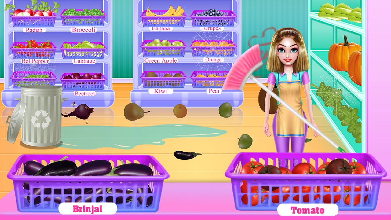 اسکرین شات 3 بازی Crazy Mommy Supermarket Day