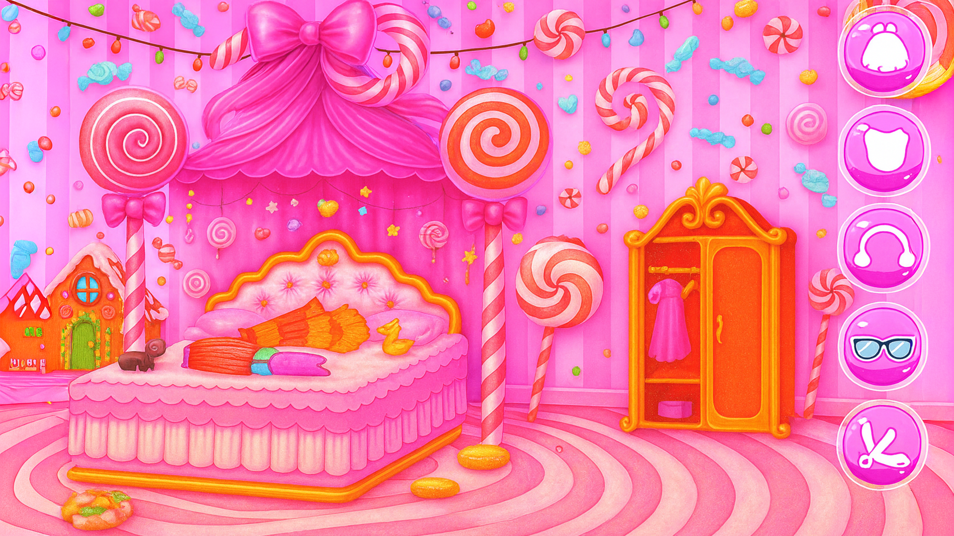 اسکرین شات 1 برنامه Little Princess Castle Room