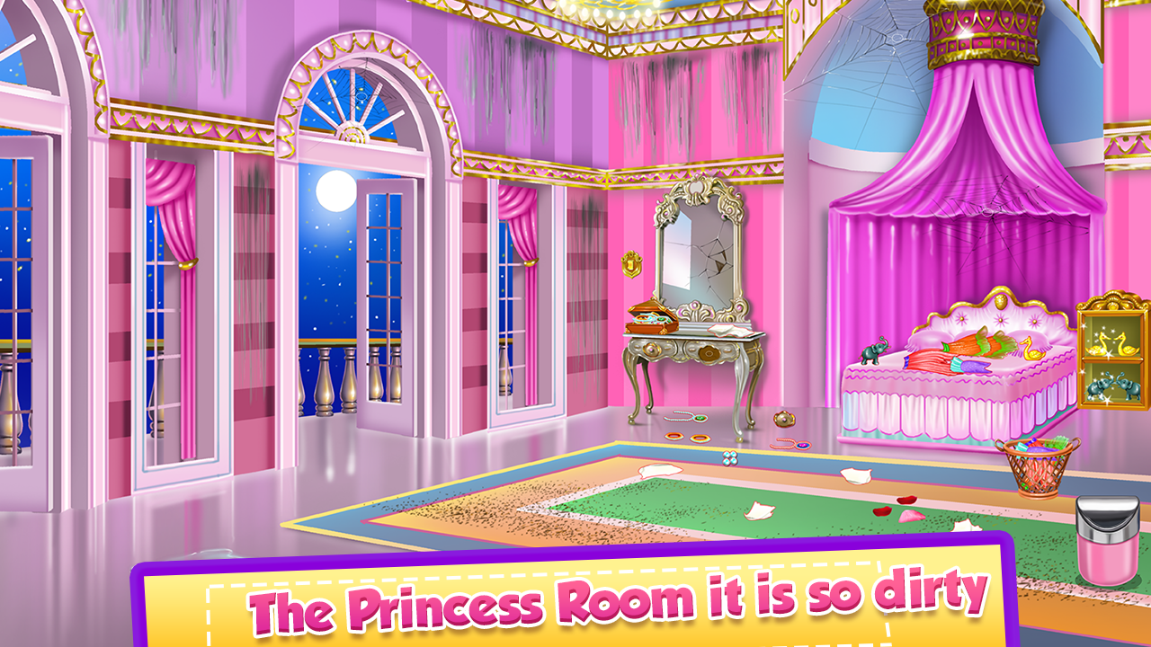 اسکرین شات 2 برنامه Little Princess Castle Room