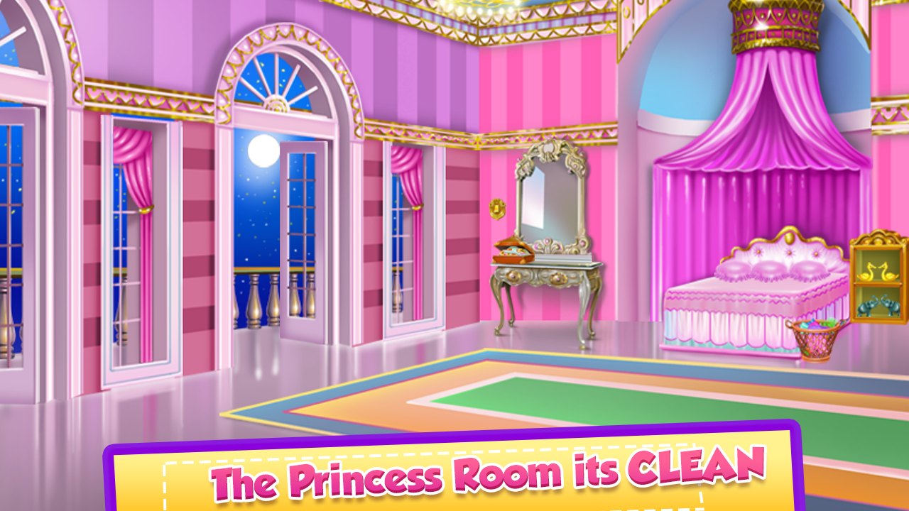اسکرین شات 3 برنامه Little Princess Castle Room