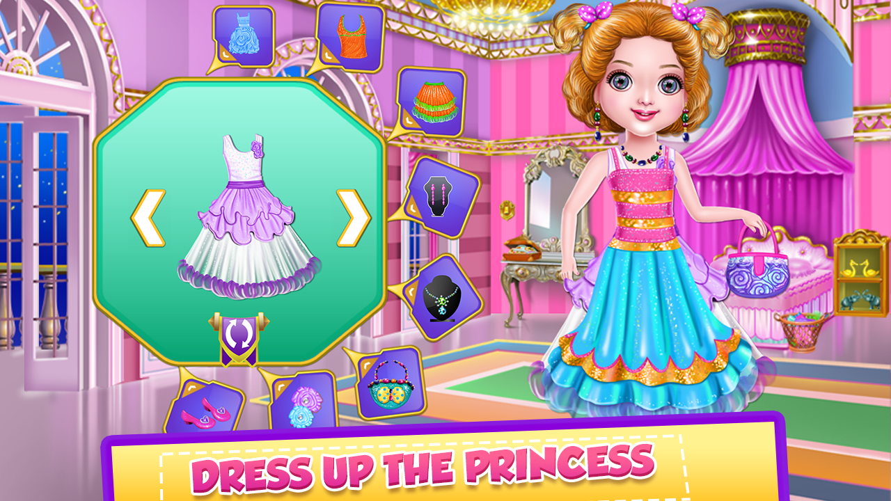 اسکرین شات 4 برنامه Little Princess Castle Room