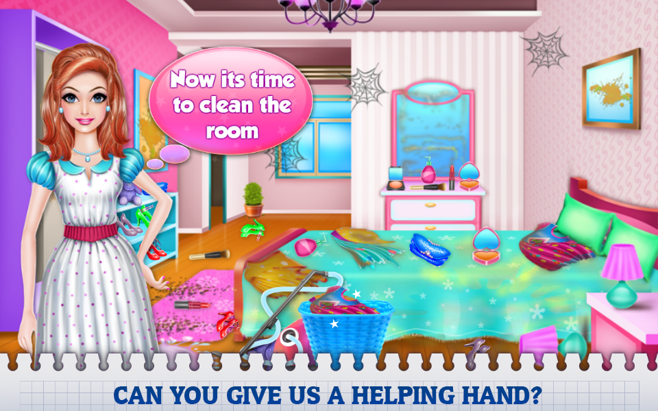 اسکرین شات 5 بازی Mommy's Laundry Day