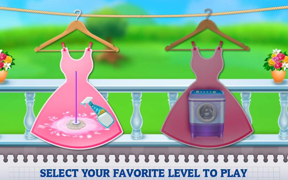 اسکرین شات 4 بازی Mommy's Laundry Day