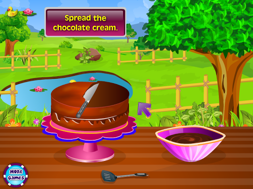 اسکرین شات 4 بازی Creamy Cake Decoration